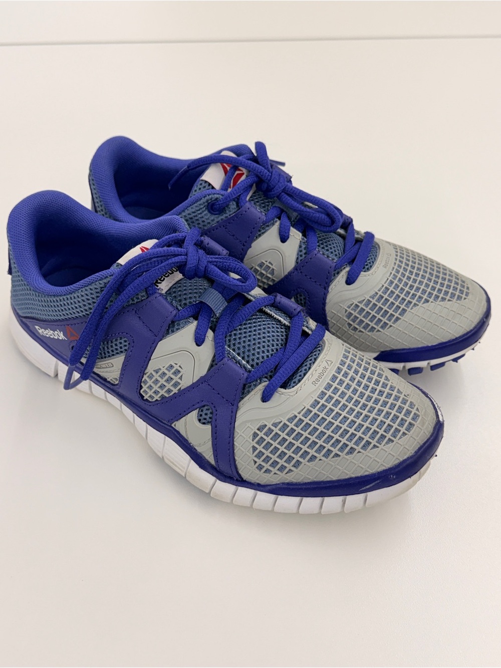 Reebok Womens Purple and Gray CrossFit Sneakers